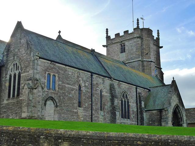 corfe castle church, dorset