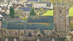 corfe castle church, dorset