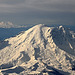 Mount Rainier and Mount Saint Helens from the Air