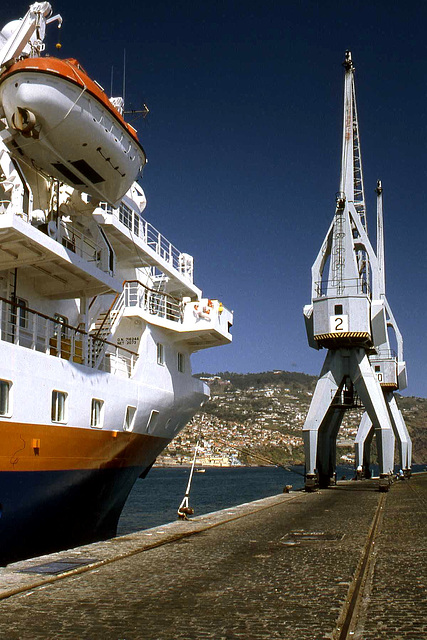 'Bremen' in Funchal Harbour