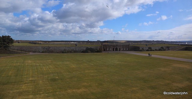 View of part of the Parade Ground from the Museum