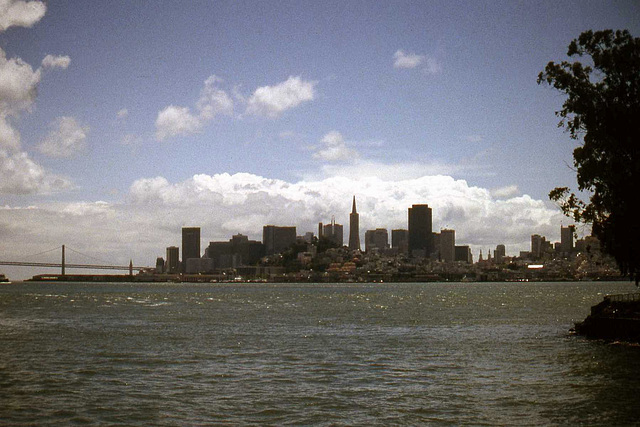 San Francisco From the Alcatraz Ferry