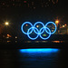 Olympic Rings in Vancouver Harbor