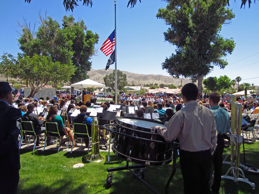Memorial Day Ceremony In Desert Hot Springs (1494)