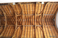 Eire - Main ancient roof structure to Holy Cross Abbey