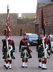 Fort George Black Watch Colours Party