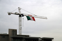 Italian Flag at Olympic Village