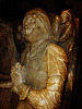 wimborne minster, dorset,detail of the alabaster tomb of john beaufort, +1444. note the lancastrian ss collar