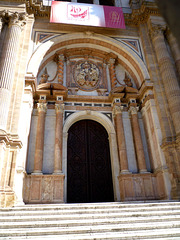 Málaga Cathedral Entrance