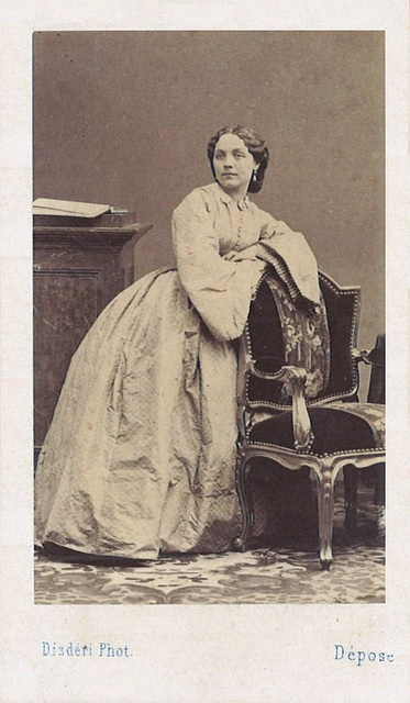 Amélie Faivre by Disdéri