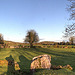 Lough Gur Stone Grange Stone Circle at sunset