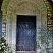 worth matravers church, dorset,the south doorway with its tympanum is supposed to be an import, but I can't imagine anyone doing such a thing in the c16 or at any time until antiquarians came into the equation. anyway, its of about 1170, and shows th