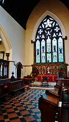 church of st.edward the confessor, romford, essex.