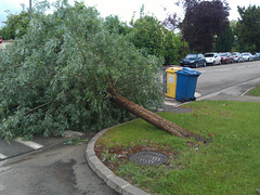 Result of a massive storm 21.6.2013