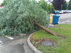 Result of a massive storm 21.6.2013