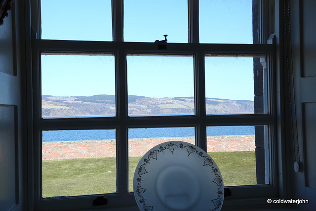 Fort George - view over the Moray Firth to the Black Isle