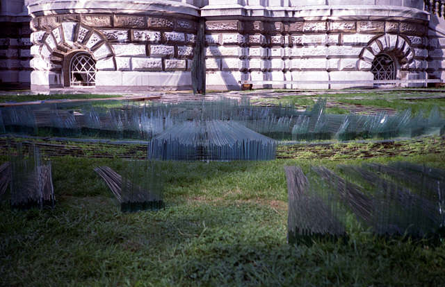 Glass sculpture at the Tate