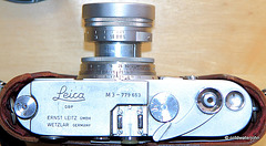 Leica M3 Rangefinder Depth of Field Scale on its Summicron Lens barrel