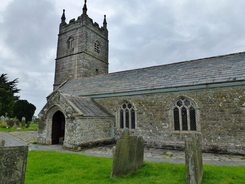 st.endellion church, cornwall