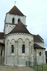 Chevet de l'église de Lencloître - Vienne