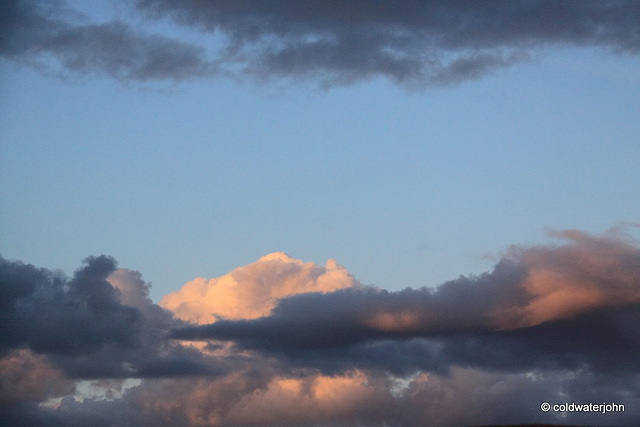 Summer Evening Storm Clouds #3