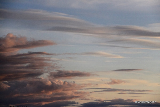 Summer Evening Storm Clouds #1