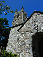 launcells church , cornwall