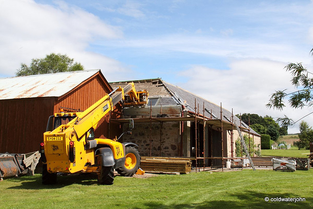 We used to have a garden until the builders arrived...