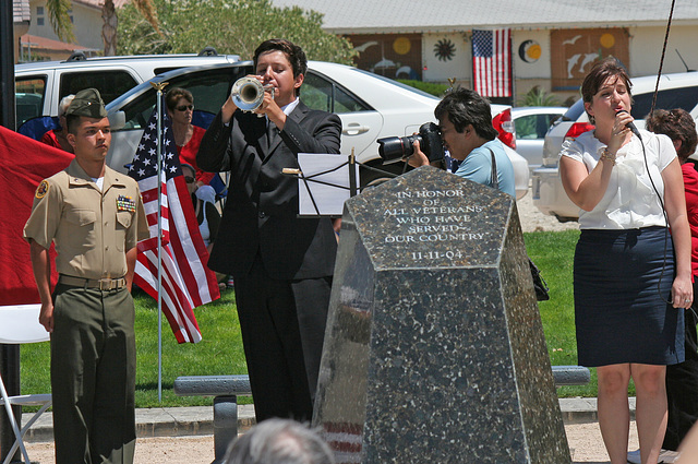 Memorial Day Ceremony In Desert Hot Springs (1936)