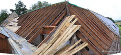 Ever wondered what the expression, "They didn't even have a roof over their heads" meant? Now you know!