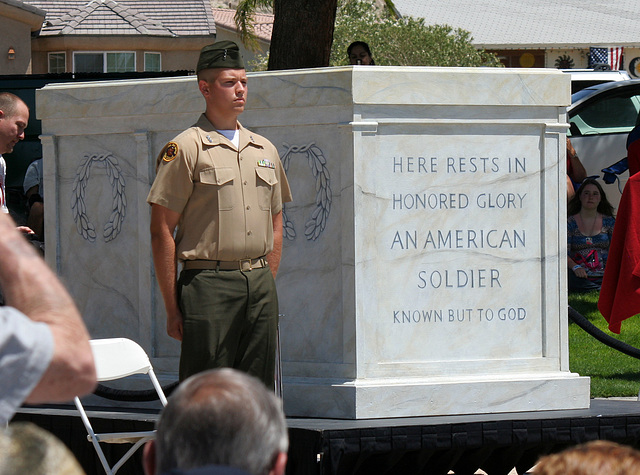 Memorial Day Ceremony In Desert Hot Springs (1937)