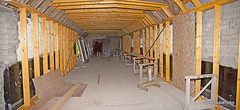 Wall frame erected today!