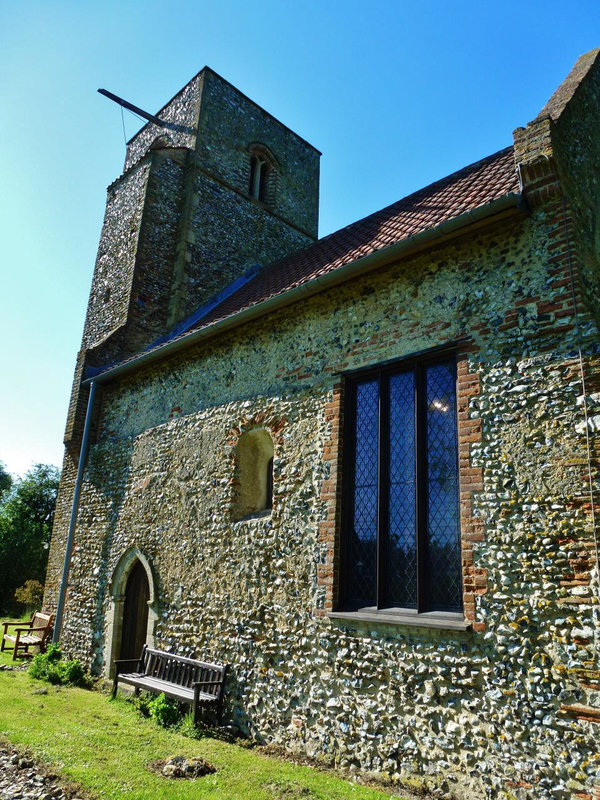 houghton on the hill church, norfolk