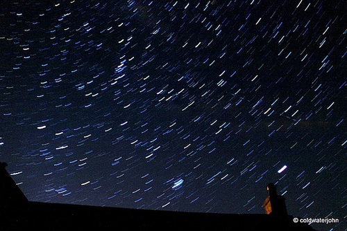 Starry, starry, nightstar-trails looking north east 6078014731 o