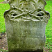 barking church, essex,tombstone of ann kempton, 1720;  skull, bones