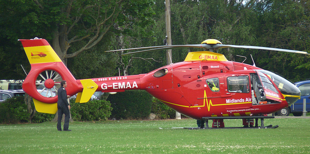 Eurocopter  EC135 T2 G-EMAA (Midlands Air Ambulance)