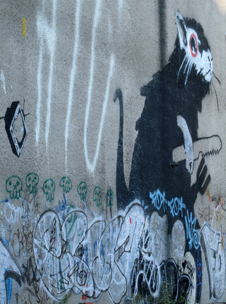 Banksy Rat