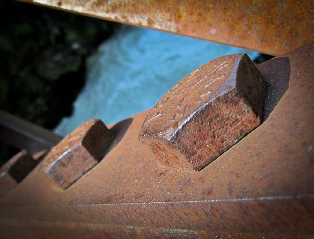 Rusty Bolts on Gorge Bridge