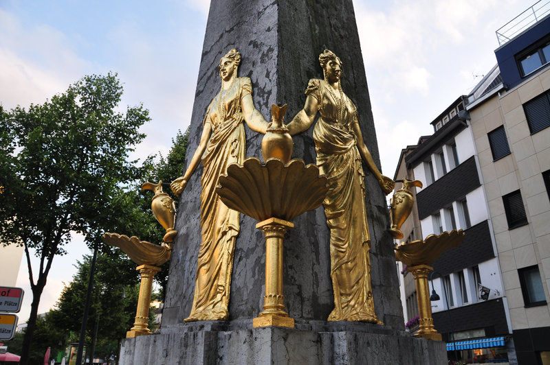 Fountain in Aachen, Germany