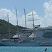 Star Clipper at St. Maarten - 30 January 2014