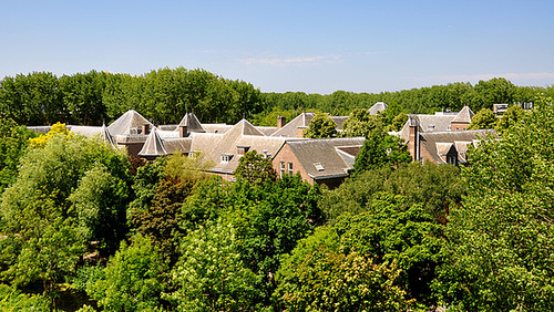 View of the former Anatomy and Pathology Labs of Leiden University