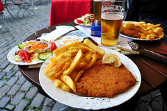 I ate this: Wiener Schnitzel