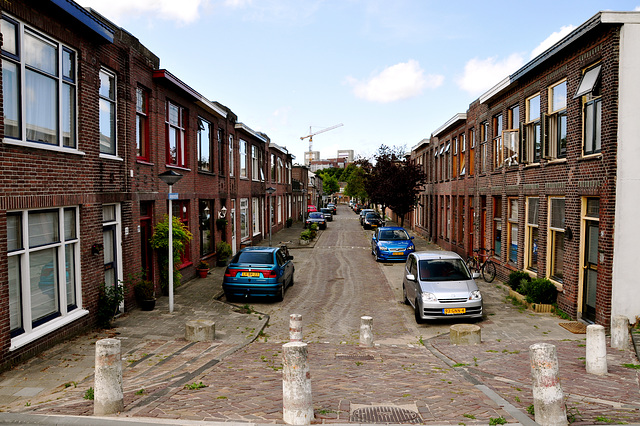 Groenoordstraat (Green Place Street) in Leiden