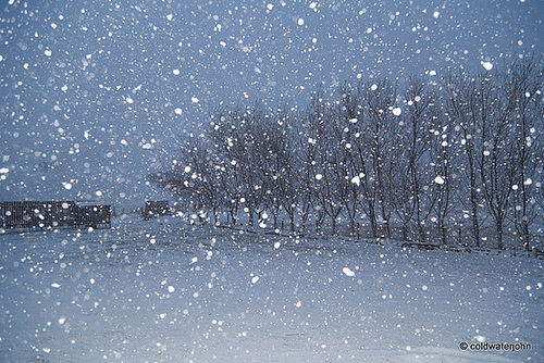 "Driving conditions in the North-east of Scotland will be hazardous overnight on Sunday and into Monday morning..."