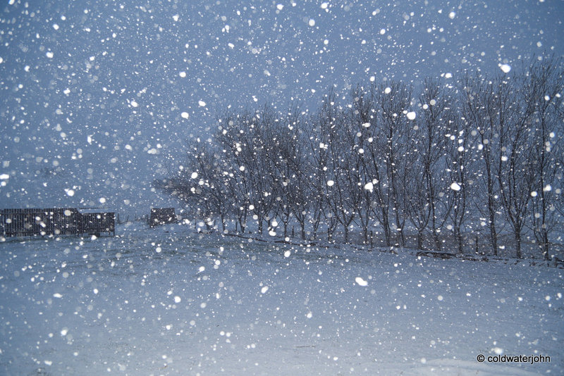 "Driving conditions in the North-east of Scotland will be hazardous overnight on Sunday and into Monday morning..."