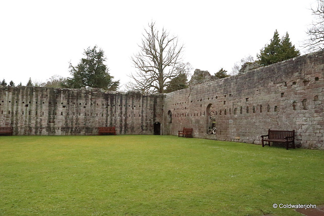 Dryburgh  Abbey - The Cloisters