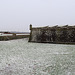 Winter scenes within Fort George, Ardersier