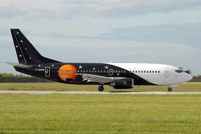 G-ZAPW B737-3L9QC Titan Airways