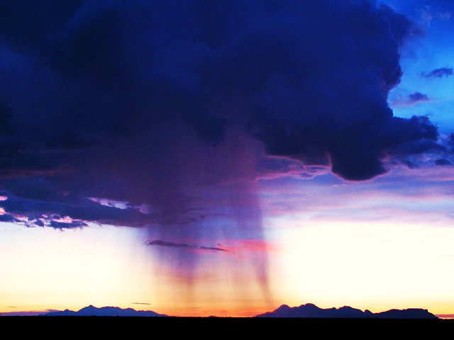 Cloudburst - Santa Rita & Mustang Mountains