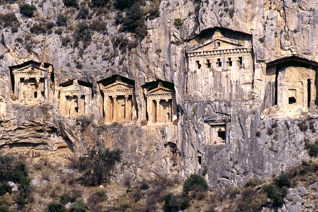 Cliffside Tombs